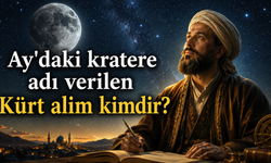 Ay'daki kratere adı verilen Kürt alim kimdir?