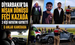 Diyarbakır'da Nişan Dönüşü Feci Kazada 3 Kişi Hayatını Kaybetti: O Anlar Kamerada