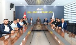 Bitlis'te Eğitim Kurumlarında Bakım-Onarım ve Yatırımlar İçin Koordinasyon Toplantısı