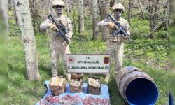 Bitlis’te PKK’ya ait mağaralar imha edildi