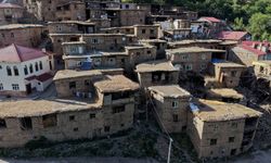 Bitlis'te Asırlık Taş Evler ve Gayda Barajı Kartpostallık Manzaralar Sunuyor