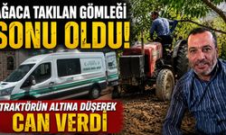 Ağaca Takılan Gömleği Sonu Oldu, Traktörün Altına Düşerek Can Verdi
