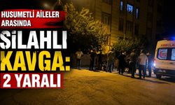 Husumetli aileler arasında silahlı kavga: 2 yaralı