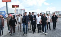 Başkan Tanğlay Beşminare Mahallesi’nde Asfalt Çalışmalarını Yerinde İnceledi