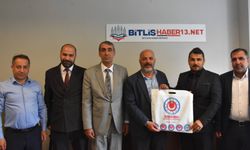 Şehit Gazi-Sen Konfederasyonu Heyetinden Bitlis Haber’e Ziyaret