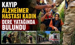 Kayıp Alzheimer Hastası Kadın Dere Yatağında Bulundu