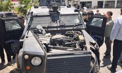 Polis aracı takla attı: 2 polis memuru yaralandı