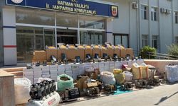 Batman'da operasyon: Yüz binlerce makaron ve 251 kilo tütün ele geçirildi
