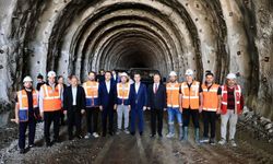 Bitlis Valisi Tatvan Çevre Yolu'nda çalışmaları inceledi