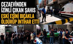 Cezaevinden İzinli Çıkan Şahıs Eski Eşini Bıçakla Öldürüp İntihar Etti