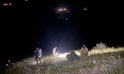 Dağda mahsur kalan 2 mühendis askeri helikopterle kurtarıldı