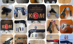 Elazığ'da 24 silah ele geçirildi, 75 kişi yakalandı