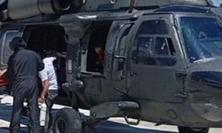 Engerek yılanı ısırdı; Helikopterle hastaneye kaldırıldı