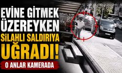 Evine Gitmek Üzereyken Silahlı Saldırıya Uğradı: O Anlar Kamerada