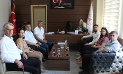Bitlisli Gazetecilerden Tatvan Devlet Hastanesi Yönetimine Ziyaret