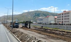 Bitlis'te bitmeyen yol çalışmaları esnafı ve vatandaşı bıktırdı