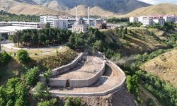 Bitlis'te Mevlana Parkı'nda mesire alanı ve yürüyüş yolu çalışmaları sürüyor