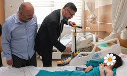 Başkan Tanğlay'dan sünnet olan çocuklara geçmiş olsun ziyareti