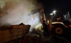 Iğdır’da 2 bin balyanın bulunduğu alanda yangın çıktı