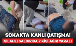 Sokak Ortasında Birbirlerine Silahla Saldırdılar! İkisi de Ağır Yaralı