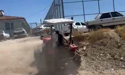 Hayvan Otlatma Kavgasında Tartıştığı Kişilerin Üzerine Traktör Sürdü