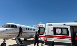 4 Aylık Bebek Uçak Ambulansla Ankara'ya Sevk Edildi