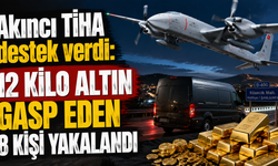 Altın sevkiyatı yapan aracı soyan 8 kişi tutuklandı