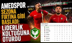 Amedspor, Süper Lig'in İlk Haftasında Lider Oldu