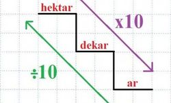 Arazi ölçü birimleri nelerdir? Ar, dekar, dönüm ve hektar kaç metrekaredir?