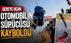 Dereye Uçan Otomobilin Sürücüsü Kayboldu