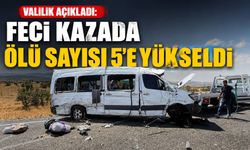 Valilik açıkladı: Feci kazada ölü sayısı 5’e yükseldi