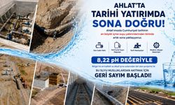 Ahlat’ta Dev İçme Suyu Projesinde Sona Yaklaşıldı