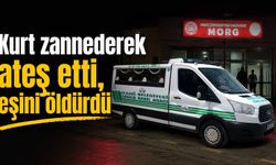 Kurt zannederek ateş etti, eşini öldürdü