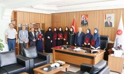 Bitlis'te Fatih Kur’an Kursu öğrencilerine hafızlık icazeti ve teşekkür belgesi