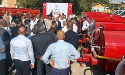 Orman Yangınlarına Karşı Güç Birliği: 20 Su Tankeri Muhtarlara Teslim Edildi