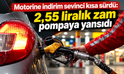 Motorine indirim sevinci kısa sürdü: 2,55 liralık zam pompaya yansıdı