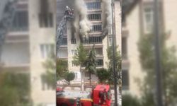Diyarbakır'da yangında mahsur kalan çocukları itfaiye kurtardı
