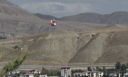 4 günlük bebek için ambulans helikopter havalandı