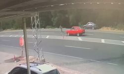 Ölümle sonuçlanan kaza an be an kameraya yansıdı