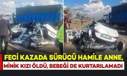 Feci kazada hamile anne ve 3 yaşındaki kızı öldü: Karnındaki bebeği de kurtarılamadı