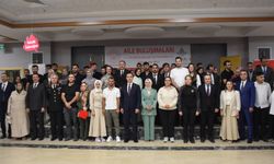 Bitlis'te evlilik fonundan yararlanan çiftler yemekte buluştu