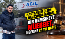 Hastanede ölüm davasında karar: Bir hemşireye müebbet, diğerine 25 yıl hapis