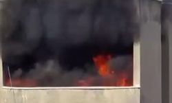 Şırnak'ta 4 katlı binada yangın