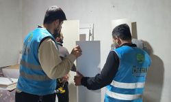 Umut Kervanının çağrısıyla mağdur aileye yardım eli uzatıldı