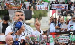 Mersin'den Gazze için ortak çağrı: Kınamayın, yaptırım uygulayın