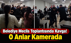 Belediye Meclis Toplantısında Kavga! O Anlar Kamerada