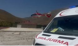 Yüksekten Düşen 35 Yaşındaki Şahıs İçin Ambulans Helikopter Havalandı
