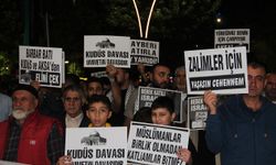 Batman'da Kudüs ve Gazze için on binler yürüdü