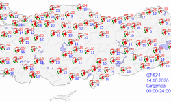 Bingöl, Tunceli ve Elazığ için yağış uyarısı