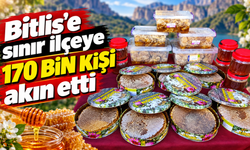 Bitlis'e sınır ilçeye 170 bin kişi akın etti